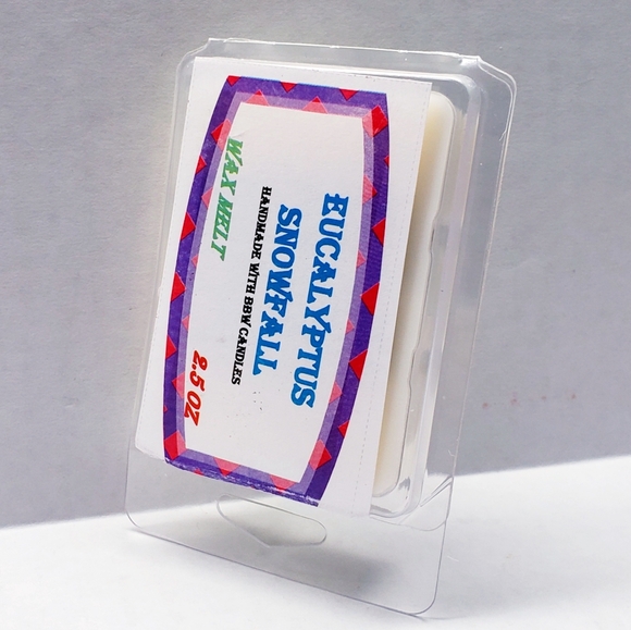 EUCALYPTUS SNOWFALL -Bath & Body Works Candle Wax Melts- $8 per pack - Picture 3 of 9